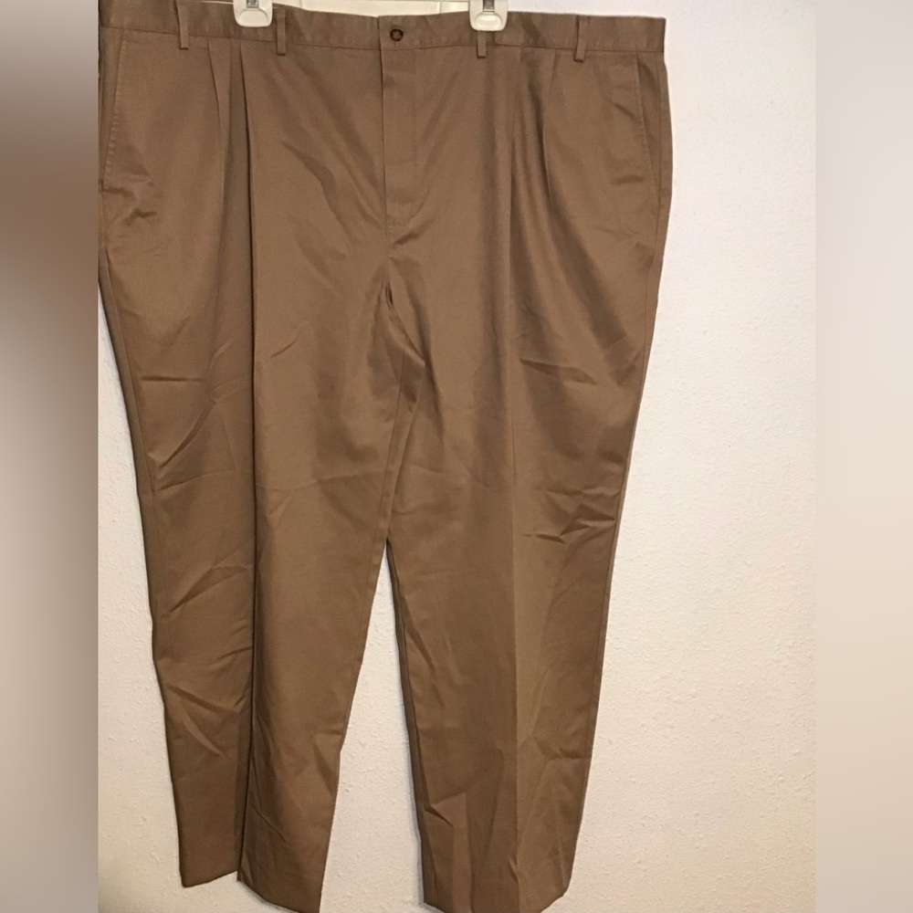 Paul Fredrick dark khaki chino’s pants size 52